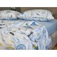 Детское постельное белье Вигвам/голубой, Turkish flannel