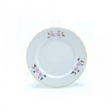 Тарелка десертная Cmielow Pink Flower 9704-17-T 17 см