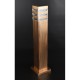 Вуличний ліхтар стовпчик 26206 Золото 59х14х14 см.