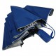 Жіноча парасолька напівавтомат Bellissimo з візерунком зсередини і тефлоновим просоченням, синя, 018315-4