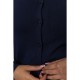 Кофта жіноча на ґудзиках, колір темно-синій, 235R1890