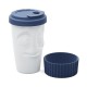 Чашка з кришкою Tassen "Смакота", (400 мл), порцеляна, синій