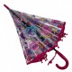 Дитяча прозора парасолька-тростина з малюнками від Frei Regen, рожева ручка, 09005-3