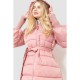 Куртка жіноча однотонна, колір рожевий, 131R5219