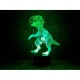 Змінна пластина для 3D ламп "Дінозаврик" 3DTOYSLAMP