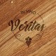 Доска для нарезки "In vino veritas", 25 см, англійська