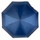 Жіноча однотонна парасолька напівавтомат від TNEBEST зі сріблястим покриттям зсередини, синя, 0614-1