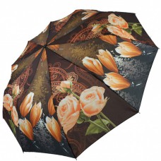 Жіноча парасолька напівавтомат "S&L", квітковий принт, 043006-3