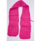 Детский комплект из шапки и шарфа, розового цвета, 1
