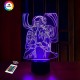 3D нічник "Юнь Цзінь" GENSHIN IMPACT 16 кольорів + пульт ДК 3DTOYSLAMP