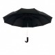 Мужской зонт полуавтомат Bellissimo, черный, 0467-1