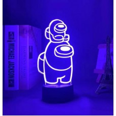 3D світильник-нічник "Амонг Ас 2" 3D Creative