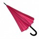 Жіноча парасолька-тростина з принтом букв, напівавтомат від фірми Toprain, рожева, 01006-2