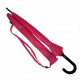 Жіноча парасолька-тростина з принтом букв, напівавтомат від фірми Toprain, рожева, 01006-2