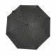 Механічна компактна парасолька в горошок від фірми SL, чорна, 035013-1