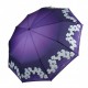 Жіноча парасолька напівавтомат з орхідеями від TheBest-Flagman, фіолетова, 0733-8