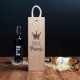 Коробка для вина на одну пляшку "Wine princess", англійська
