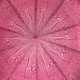 Женский зонт полуавтомат "Капли дождя" от S&L на 10 спиц, розовый, 01605Р-1