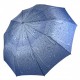 Жіноча парасолька напівавтомат "Краплі дощу" від S&L на 10 спиць, синя, 01605Р-2