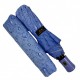 Жіноча парасолька напівавтомат "Краплі дощу" від S&L на 10 спиць, синя, 01605Р-2