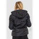 Куртка жіноча демісезонна, колір чорний, 244R051