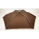 Механічна міні-парасолька коричнева "Малятко" від Victoria-Andrea 08701-1