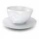 Чашка з блюдцем для кави "Ну, будь ласка!" (200 мл), порцеляна