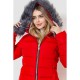 Куртка жіноча, колір червоний, 235R8811