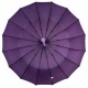 Однотонна парасолька автомат на 16 карбонових спиць антивітер від Toprain, фіолетова, 0918-11