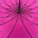Жіноча парасолька-тростина на 16 спиць з абстрактним принтом, напівавтомат від фірми Toprain, малинова, 01541-3