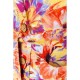 Костюм жіночий з квітковим принтом, колір кораловий, 115R0451