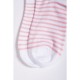 Жіночі шкарпетки білого кольору з візерунком 1
