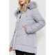 Куртка жіноча однотонна, колір світло-сірий, 235R3271
