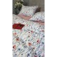 Комплект постельного белья Полевые цветы/розы, Turkish flannel