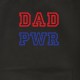 Фартух "Dad Power", Чорний, Black, англійська