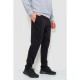 Спорт штани чоловічі двонитка, колір чорний, 241R8005