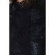 Блуза жіноча класична гіпюрова, колір чорний, 204R154