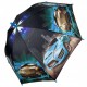 Дитяча парасолька-тростина "Перегони" для хлопчиків від SL, блакитна ручка, 018103-6