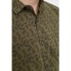 Рубашка мужская, хаки, натуральный хлопок, 511F015 цвет Хаки 0010763