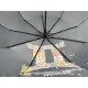 Жіноча парасолька-автомат "Зодіак" у подарунковій упаковці з хусткою від Rain Flower, Близнюки Gemini (mini) 01040-7