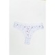 Труси жіночі стрінги, колір білий, 131R3866