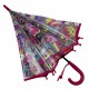 Дитяча прозора парасолька-тростина з малюнками від Frei Regen, рожева ручка, 09005-4