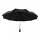 Автоматична парасолька Три слони на 10 спиць, чорний колір, 0333-1