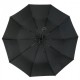 Автоматический зонт Три слона на 10 спиц, черный цвет, 0333-1