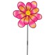 Вітрячок "Квіточка", діаметр 38 см, рожевий