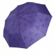 Жіноча парасолька напівавтомат на 10 спиць Bellisimo "Flower land", проявка, бузковий колір, 0461-7