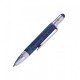 Ручка Troika Construction liliput з лінійкою та стілусом, синій