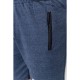 Шорты мужские с принтом, цвет джинс, 214R045