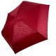 Кишенькова жіноча механічна механічна мініпарасолька з принтом букв у капсулі від Rainbrella, бордовий, 0260-5