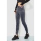 Спорт штани жіночі велюрові, колір сірий, 244R5571